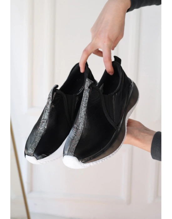 Hılly Siyah Paraşüt Spor Ayakkabı