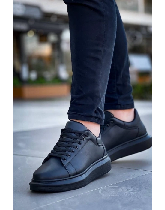 KB-X500  Kuback Bağcıklı Kömür  Günlük Erkek Ayakkabı