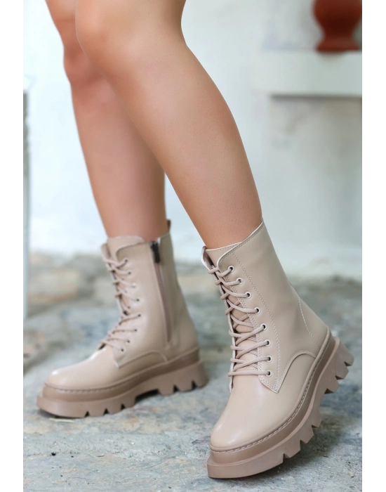 Orge Nude Cilt Bağcıklı Bot