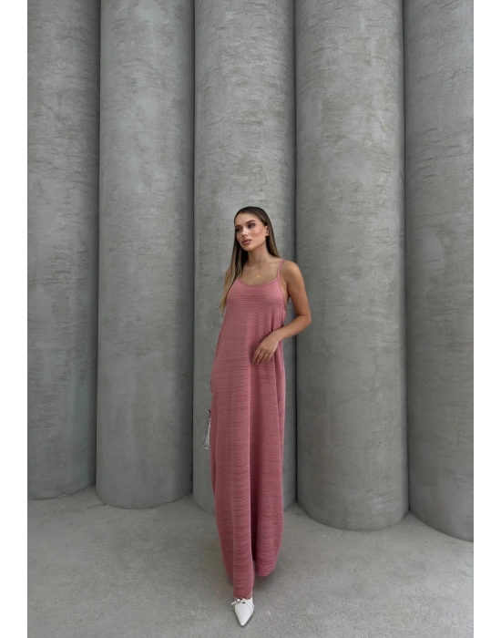 Piliseli uzun elbise