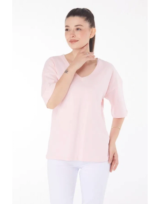 T-Shirt Pembe