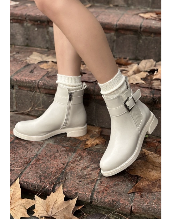 Wennes Bej Cilt Topuklu Bot