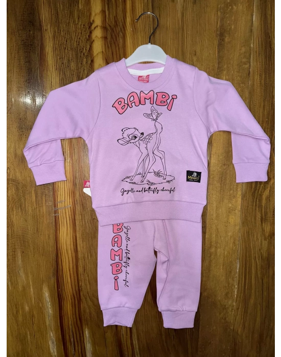 6-24 aylık bambi çocuk takımı lila