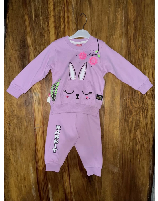 6-24 aylık tavşan baskılı lila