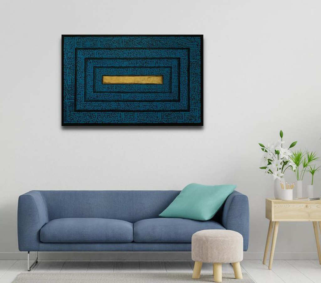 Surah Falaq Nas Insirah and Nazar Ayat 3d Islamic Canvas Art 3 Quls