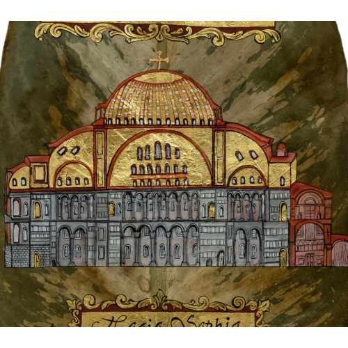 Hagia Sophia Istanbul Leaf Art