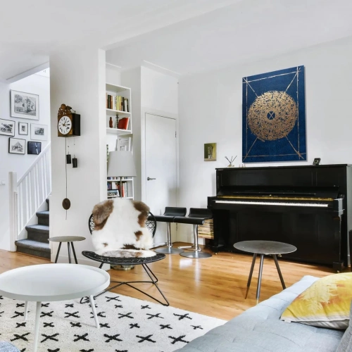 Ayetel Kürsi Modern Sanat, Modern Tasarım ve Usta Hattatlıkla Orijinal Kaligrafi! Eseri 80x115