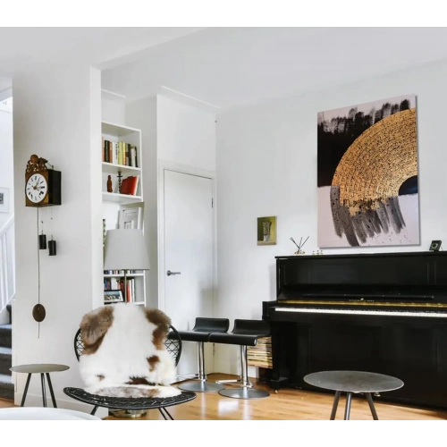 Felak ve Nas Sureleri Modern İslami Hat Kanvas Tablo 80x120 cm