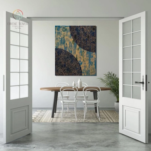 İhlas Fatiha Asr İnşirah Sureleri Modern İslami Hat 90x110 cm