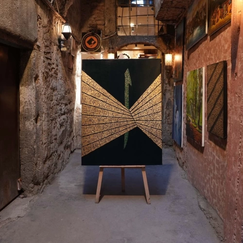 Özel Elif tasarımıyla el yazımı İnşirah, Asr suresi ve Besmele-i Şerif! 90x120