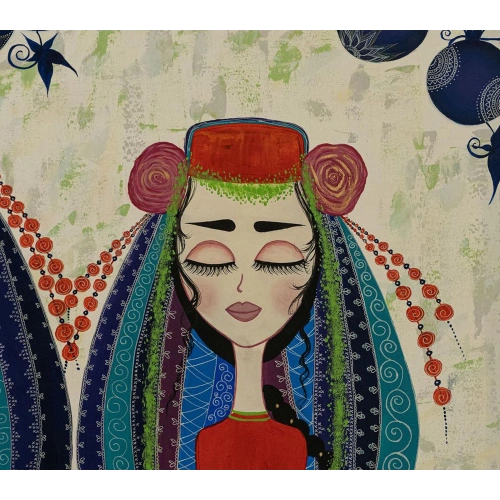Yörükler Etnik Kanvas Tablo 70x120 cm