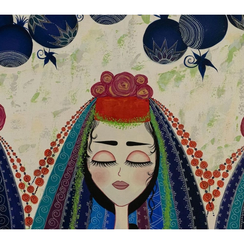 Yörükler Etnik Kanvas Tablo 70x120 cm