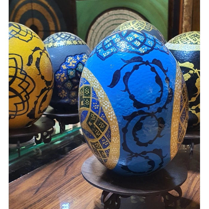 Geleneksel Motif Süslü Dekoratif Yumurta Aksesuar