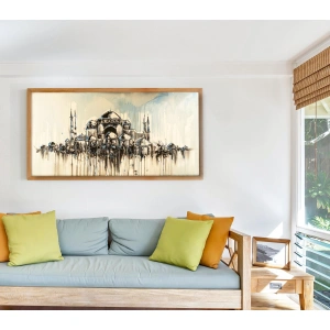Hagia Sophia Istanbul Oil Painting 60X120