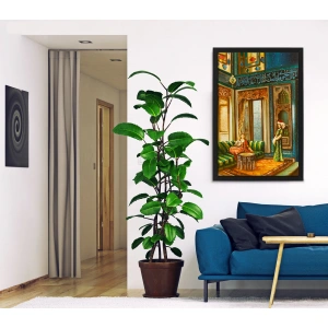 Hürrem Sultan ve Cariyeleri Kanvas Tablo 75x115 cm