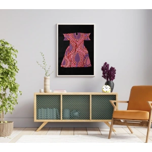 Ottoman Sultan Caftan Pink and Purple Ottoman Robe 70X100