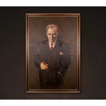 Mustafa Kemal Atatürk Portresi 100x150cm