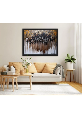 14 Semazen Kanvas Tablo 100x120cm