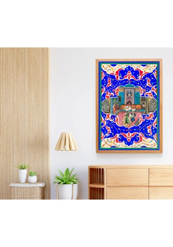 Hürrem Sultan ve Cariyeler Osmanlı Haremi 74x114cm