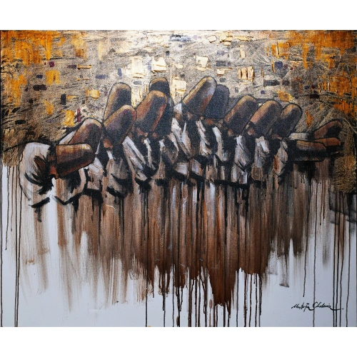14 Semazen Kanvas Tablo 100x120cm