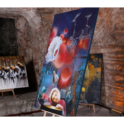 Bir İstanbul Düşü 90x150cm