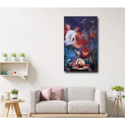 Bir İstanbul Düşü 90x150cm