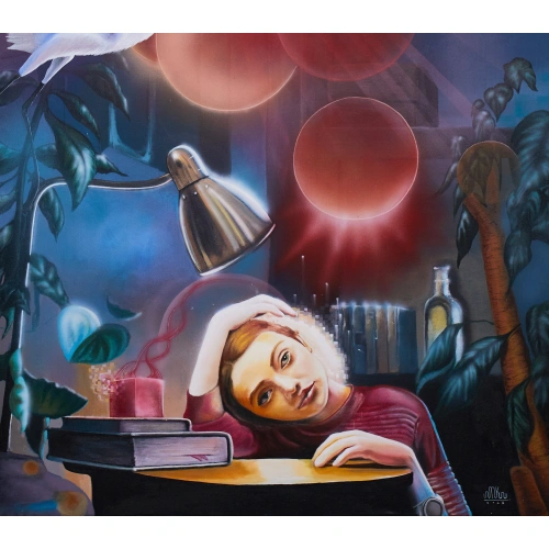 Bir İstanbul Düşü 90x150cm