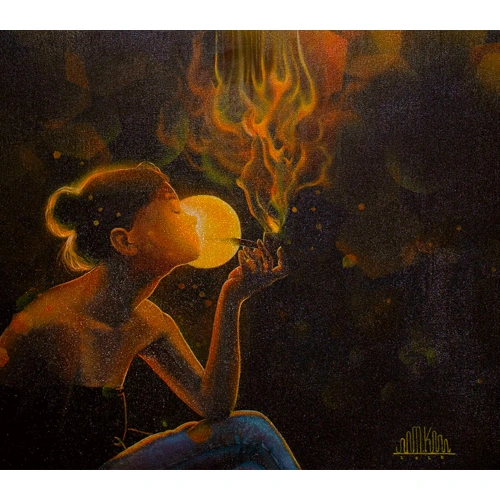 Dumanlı Galata 70x120cm