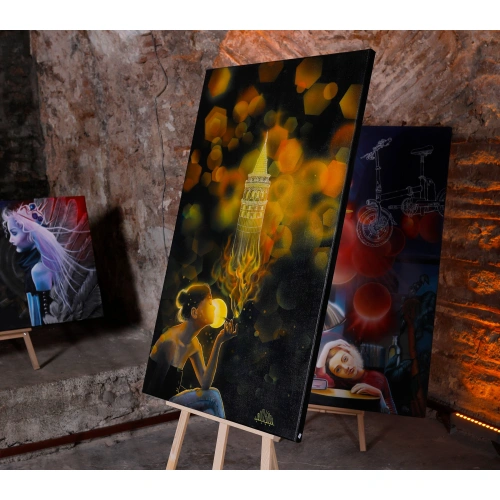 Dumanlı Galata 70x120cm