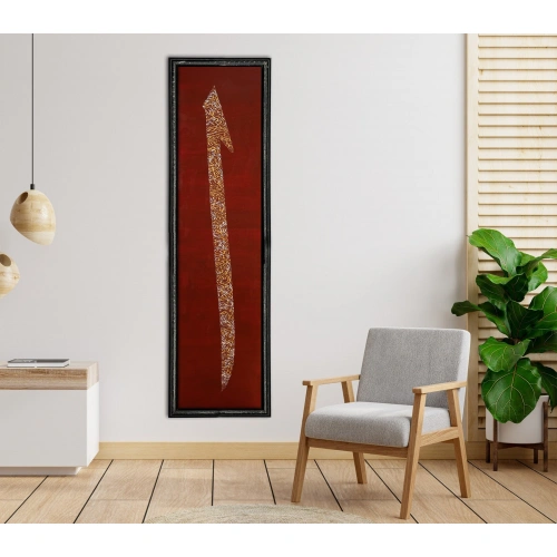 Alif Ayatul Kursi Wall Hanging 49X200
