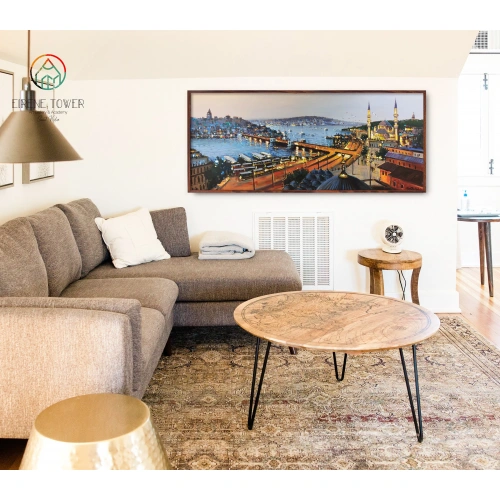 Haliç Altın Boynuz İstanbul Manzarası 60x140 cm