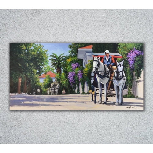 Heybeliada Fayton Sefası 70x140 cm