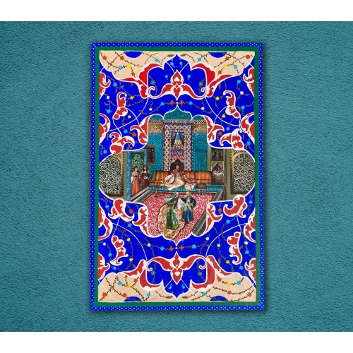 Hürrem Sultan ve Cariyeler Osmanlı Haremi 74x114cm
