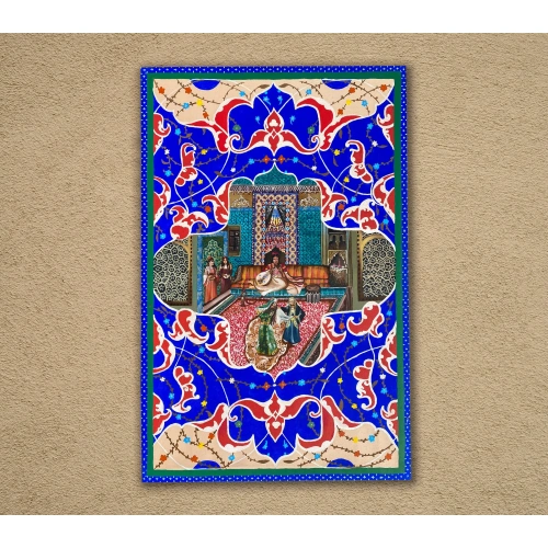 Hürrem Sultan ve Cariyeler Osmanlı Haremi 74x114cm