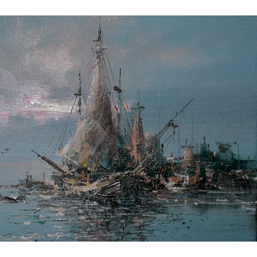 İstanbulda Tekneler 40x50cm