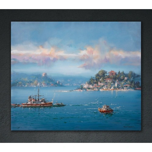 İstanbul Tarihi Yarımada Manzarası 100x120cm