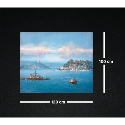 İstanbul Tarihi Yarımada Manzarası 100x120cm