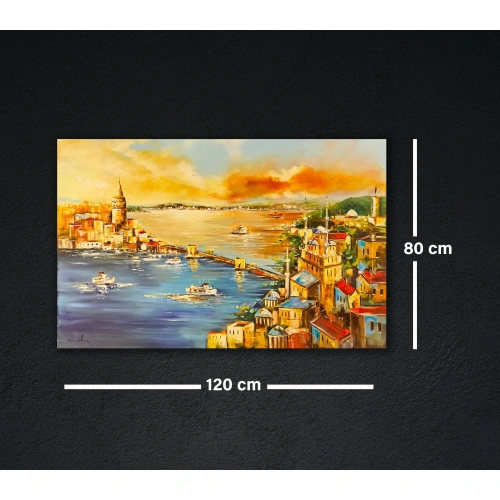 İstanbul Tarihi Yarımada Manzarası 80x120cm