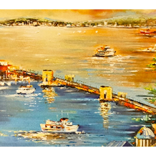 İstanbul Tarihi Yarımada Manzarası 80x120cm