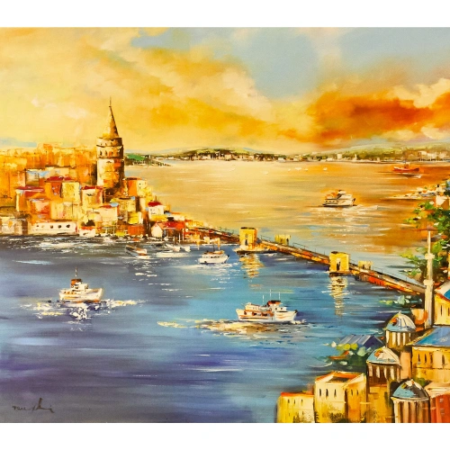 İstanbul Tarihi Yarımada Manzarası 80x120cm