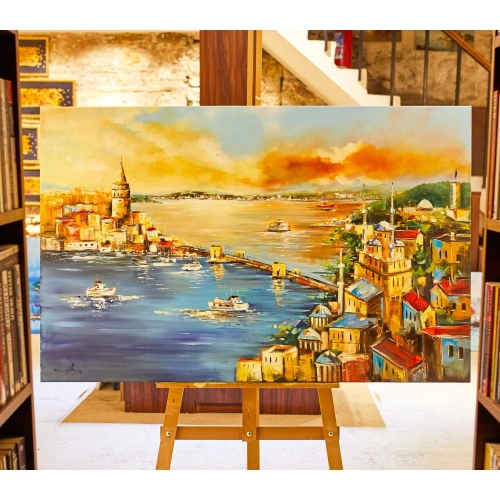 İstanbul Tarihi Yarımada Manzarası 80x120cm