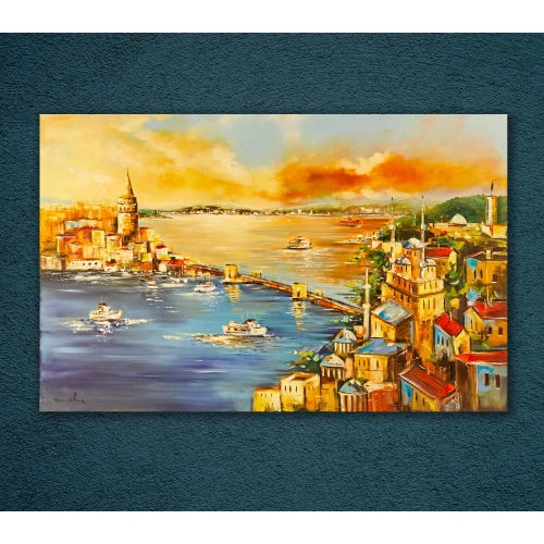İstanbul Tarihi Yarımada Manzarası 80x120cm