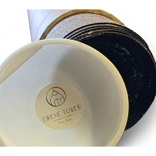 Mevlana Semazen Figürü Yeşil Hat Tablo 70x100 cm