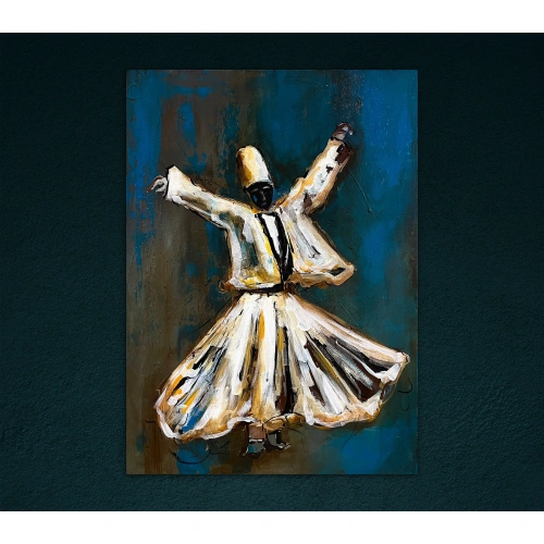 Rumi Semazen Wall Hanging 50X70