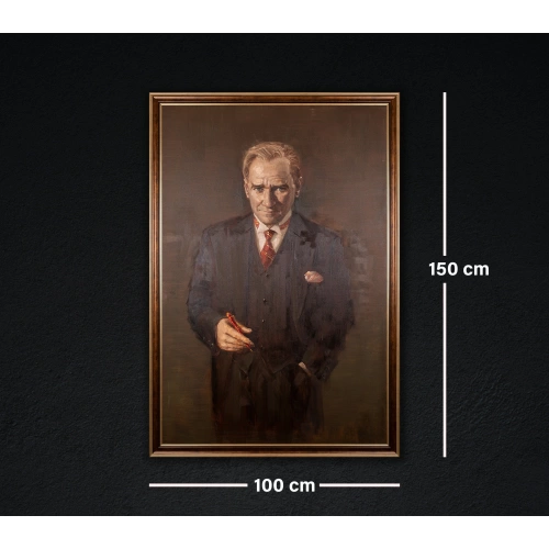 Mustafa Kemal Atatürk Portresi 100x150cm
