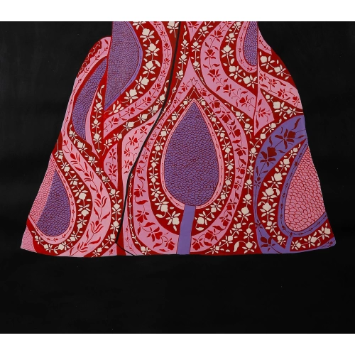 Ottoman Sultan Caftan Pink and Purple Ottoman Robe 70X100