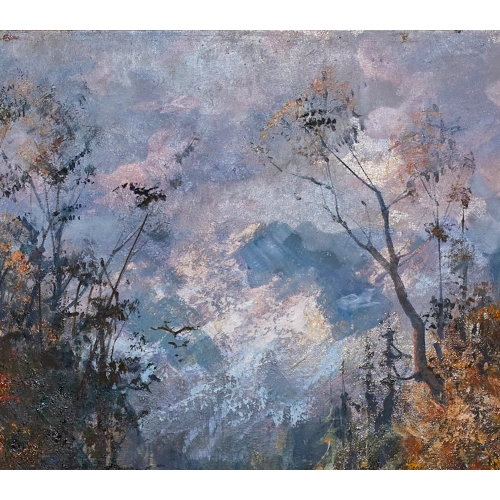 Sonbahar Orman Manzarası 60x80cm