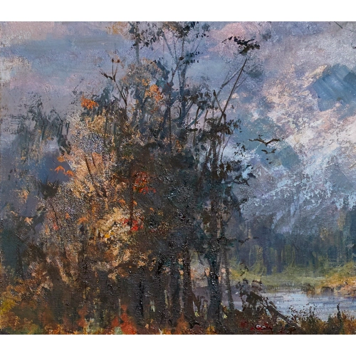 Sonbahar Orman Manzarası 60x80cm