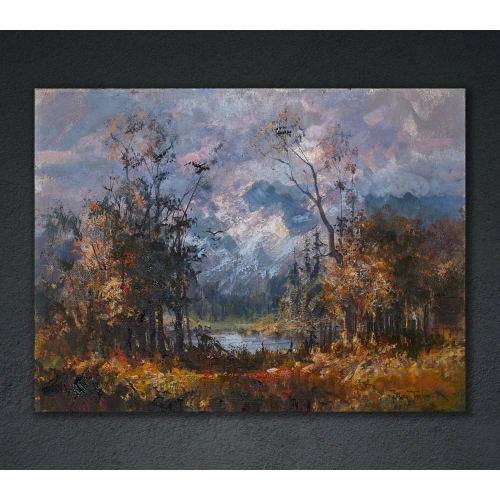 Sonbahar Orman Manzarası 60x80cm