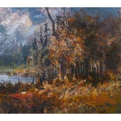 Sonbahar Orman Manzarası 60x80cm